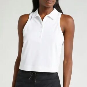 Vuori White Tennis Tank Top. Size XS